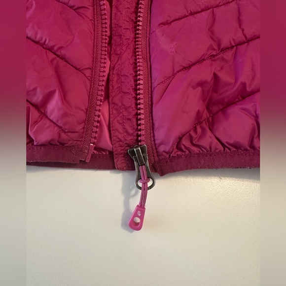 Lole Hooded Light Weight Packable Jacket kids , dark fuchsia size L (10/12) - Picture 7 of 9